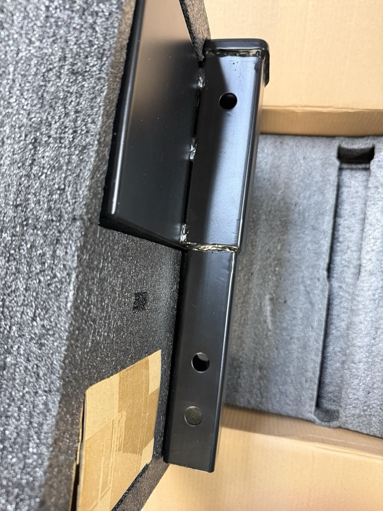 Hitch Extension 2" Receiver With Locking Storage Step & Anti-Rattle Mount