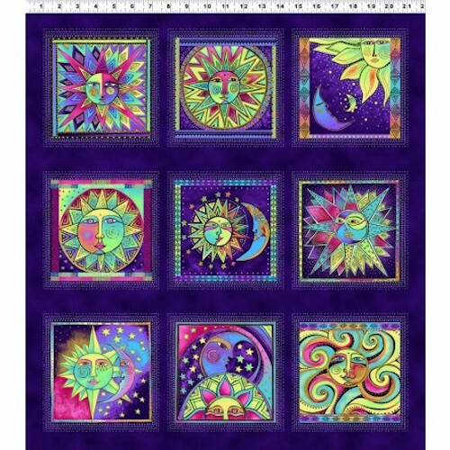 Laurel Burch***CELESTIAL MAGIC*** 18 BLOCKS~ Y3159-28M