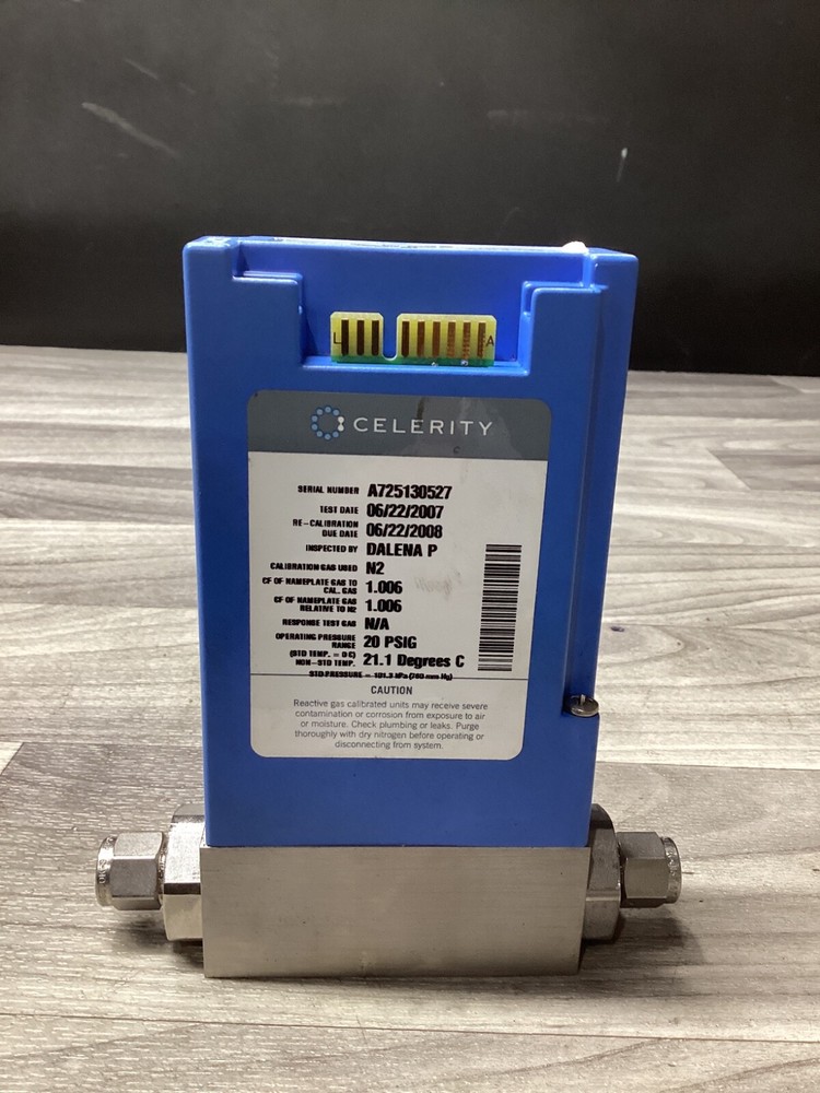 Celerity FM380 Mass Flow Controller #105D101PR5