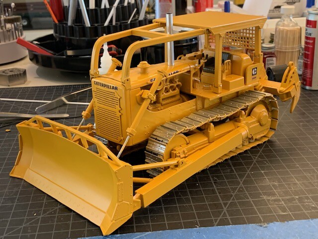 ROPS FRONT ROLL BAR FOR AMT 1/25 SCALE BULLDOZER MODEL