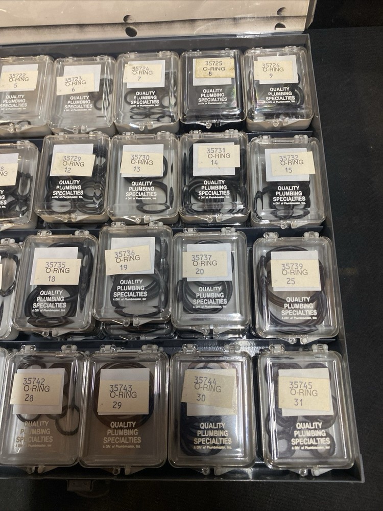 O Rings Repair Assortment Creed Systematic Inventory Control Missing A Few