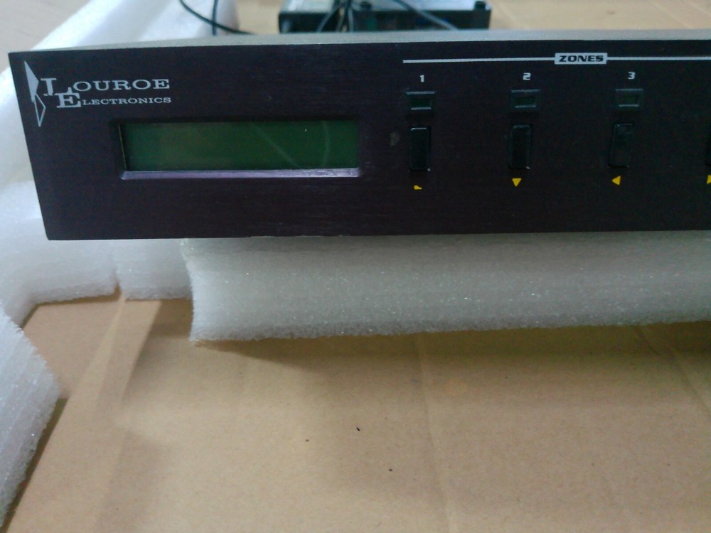 Louroe Electronics Four Zone Audio/Video Switcher AVS-4A