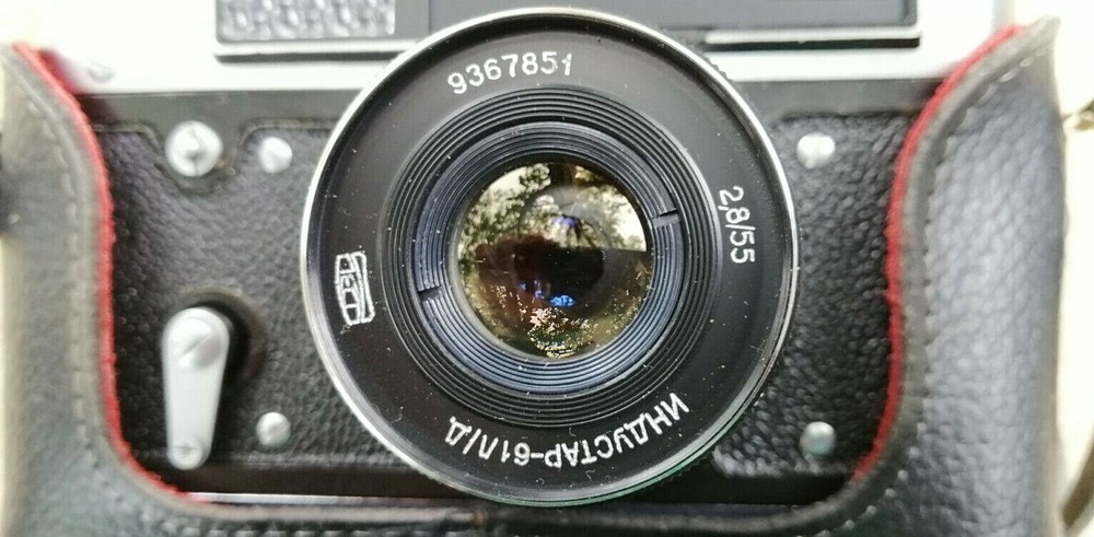 Soviet rangefinder FED-5 + Industar-61 LD lens.