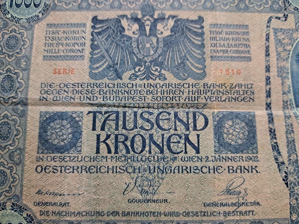 1000 Krona Germany Austria Hungary
