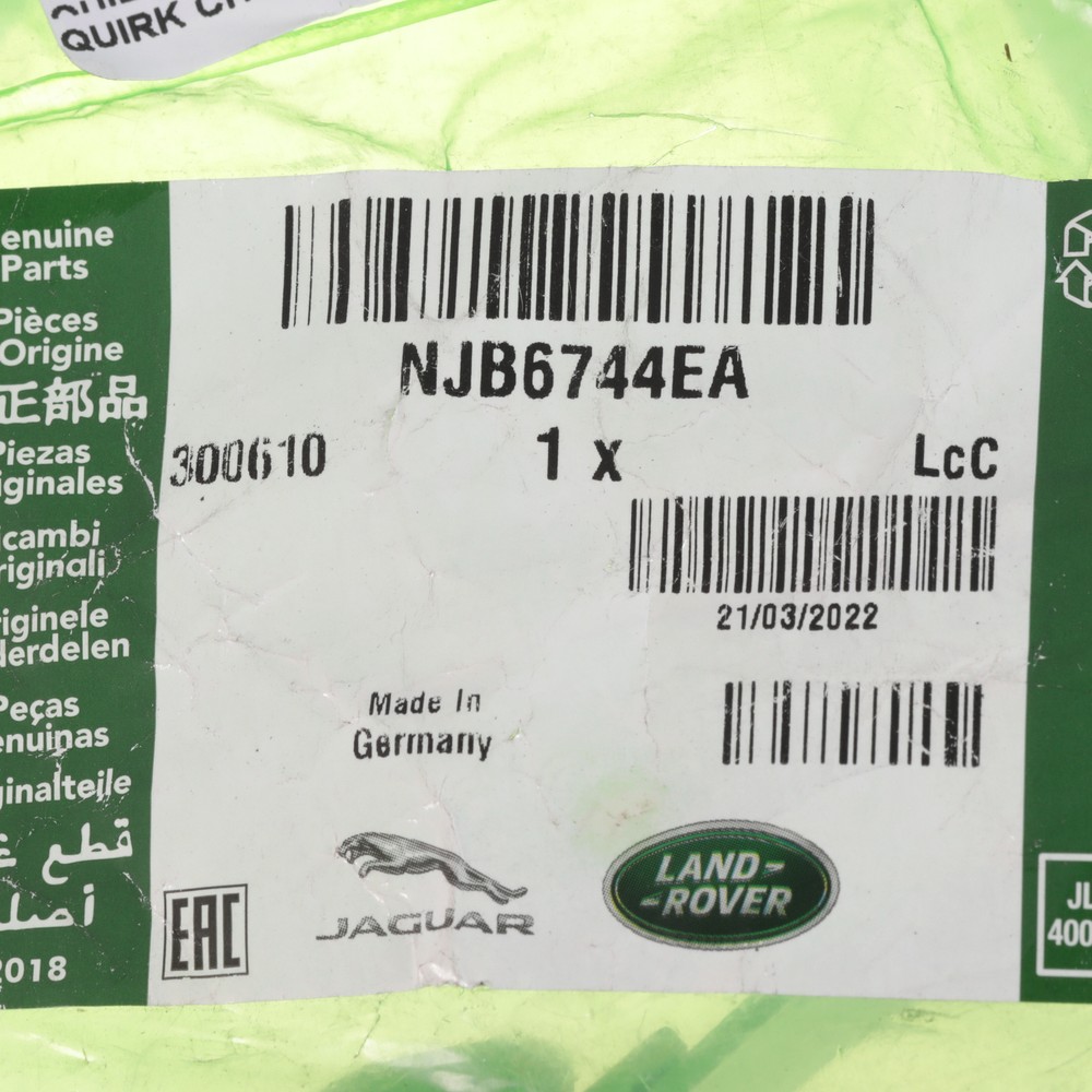 Genuine Jaguar Exhaust Clamp NJB6744EA
