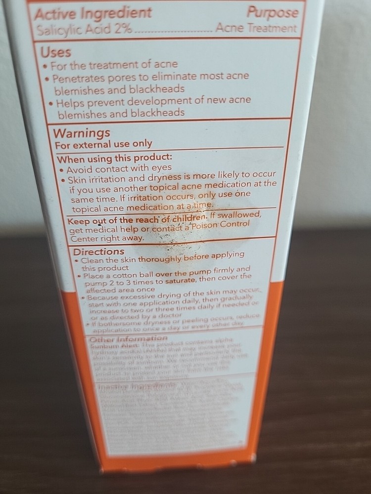 Dr Dennis Gross Alpha Beta 2% BHA Breakout Solution ~ 5.0 fl oz~Damaged Box