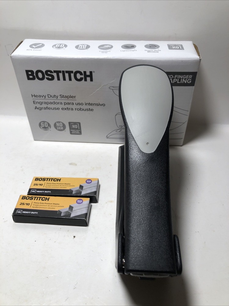 Bostitch No Jam Two-Finger Heavy Duty Stapler