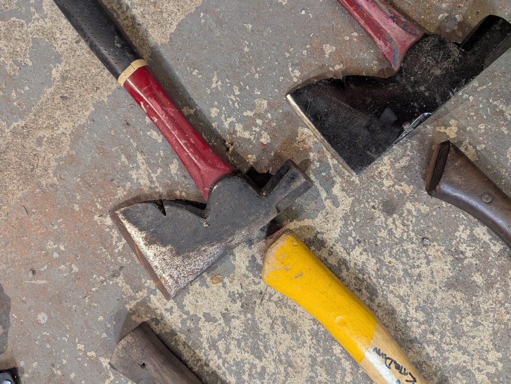6, Vintage Hatchet Lot