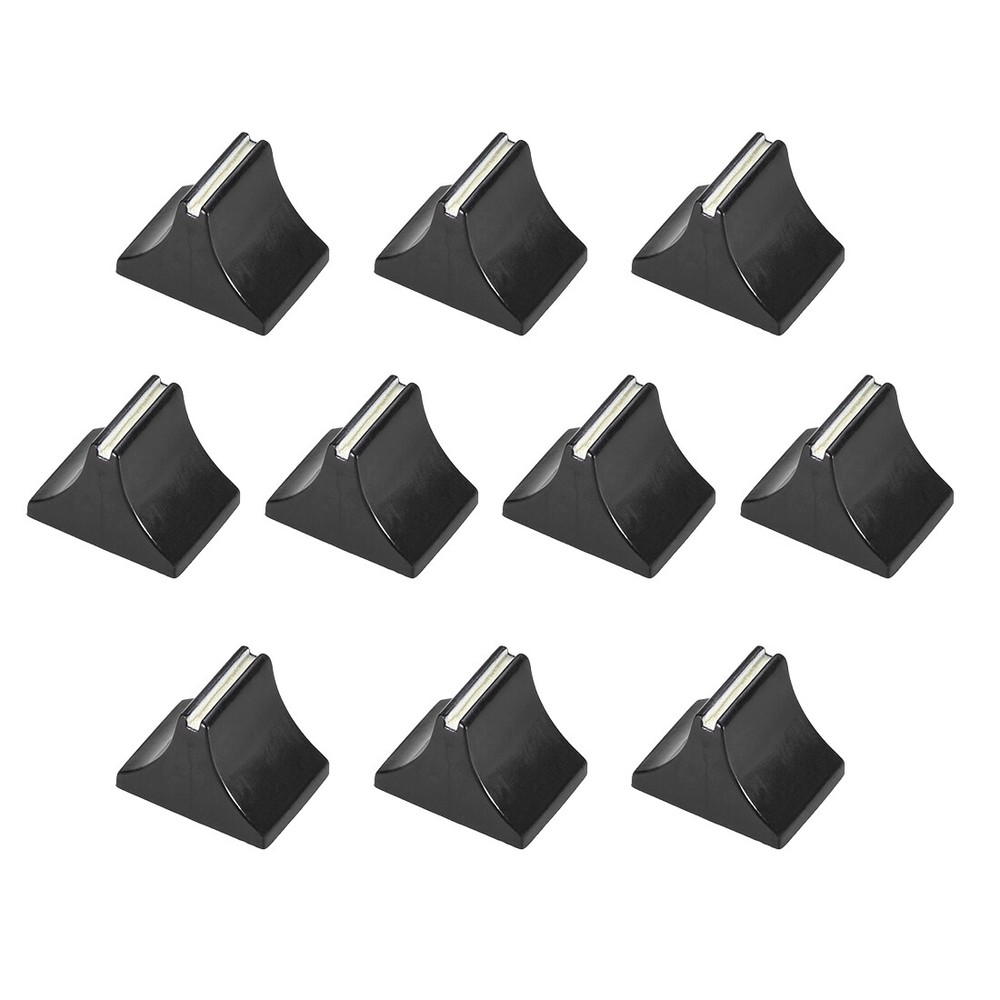 10 Pcs Straight Sliding Potentiometer for Volume Tone Push-Pull Cap Fader Cap