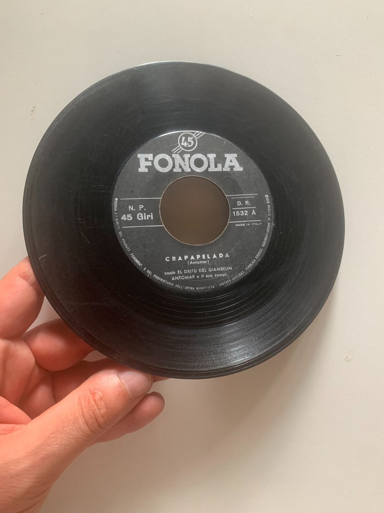 45 rpm CRAPAPELADA EL MARì DE LA BERNARDA ANTOMAR