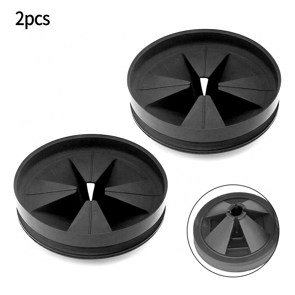 2X For Insinkerator Garbage Disposal Splash Guard Sink Baffle for Quiet Collar