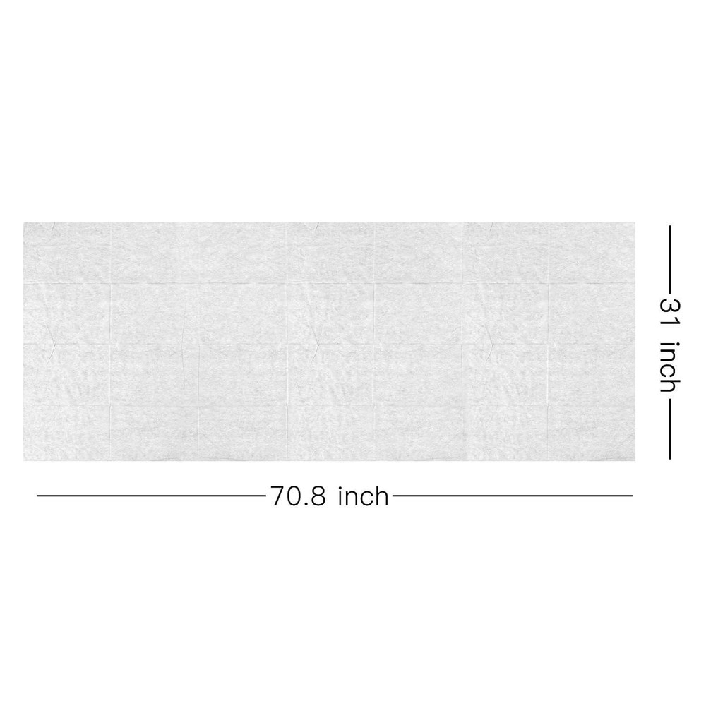 Disposable Massage Table Sheets Non Woven SPA Bed Covers Breathable 100 PCS