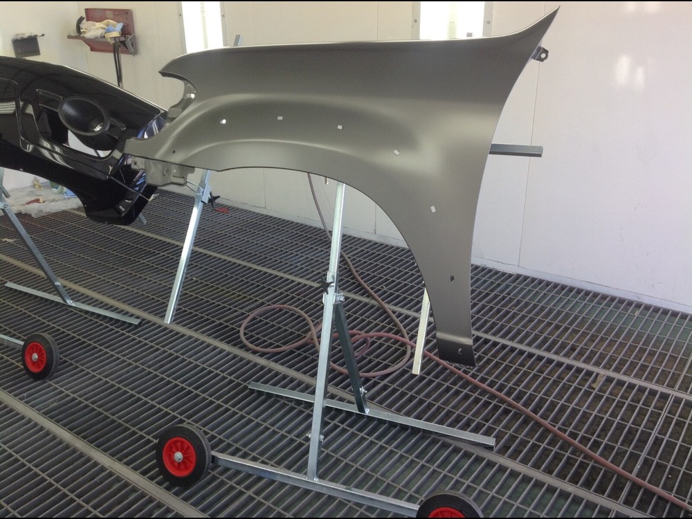 Auto Body Panel Stand, Panel Paint Stand. Made in England.