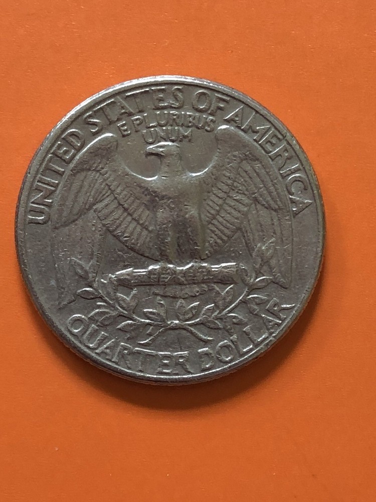 1981 Washington quarter filled D Mint Mark Error#65