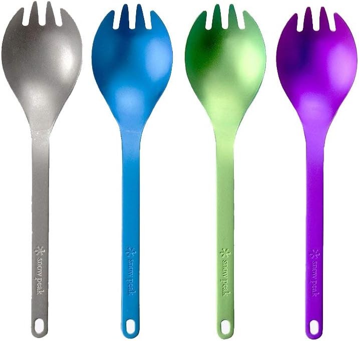 Titanium Camping Spork Utensil