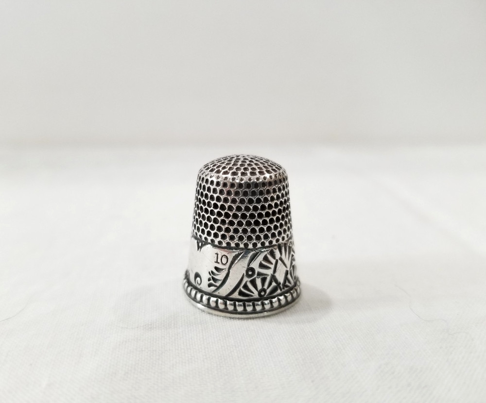Sterling Silver Thimble Size 10
