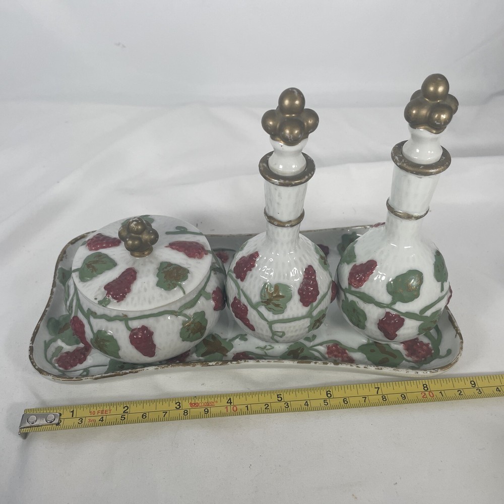 Vintage Victorian Dresser set Vanity
