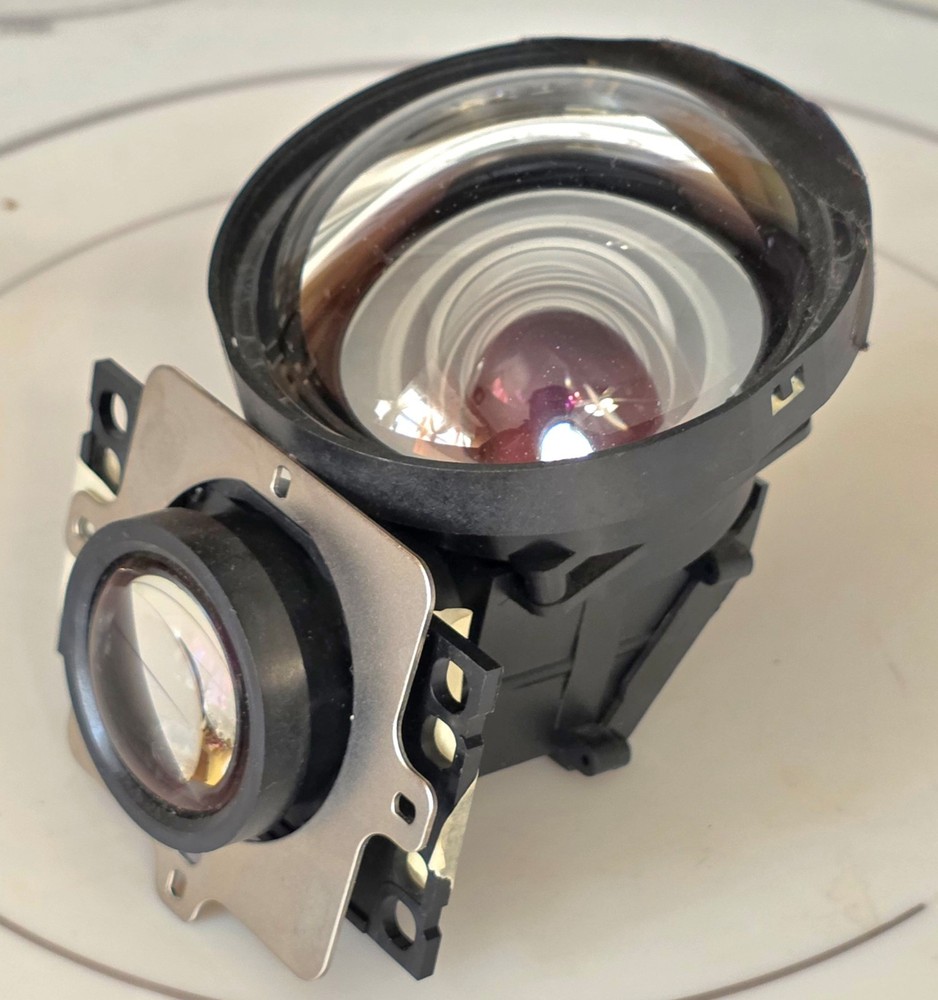 Lens for rear projection screen ..May have other use  also.