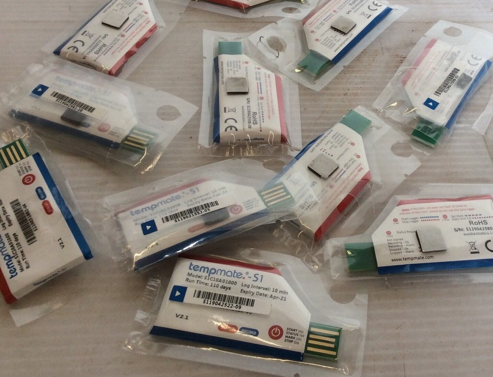 Tempmate-S1 S1C10A0100 110 Days Log Temperature Data Logger