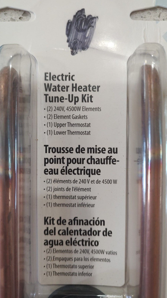 Protech Electric Water Heater Tune-Up Kit New! Sealed!