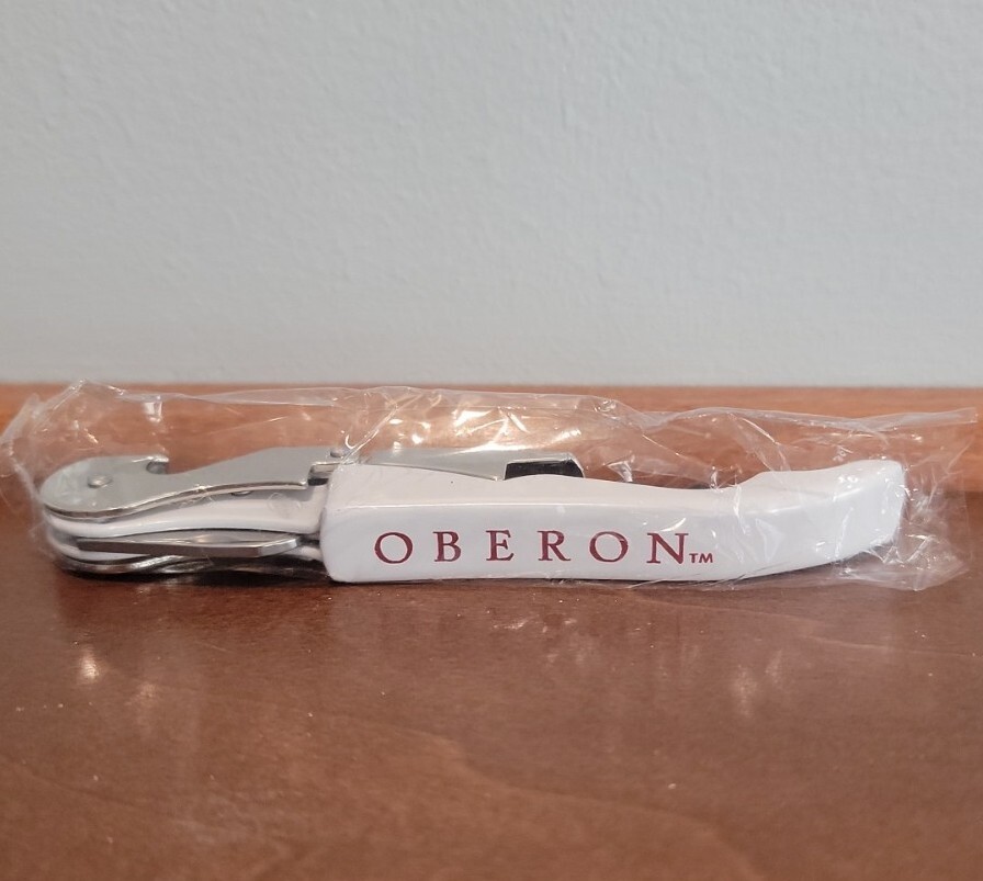 Bar Key  Double-Hinged Corkscrew OBERON Winery Wine Opener