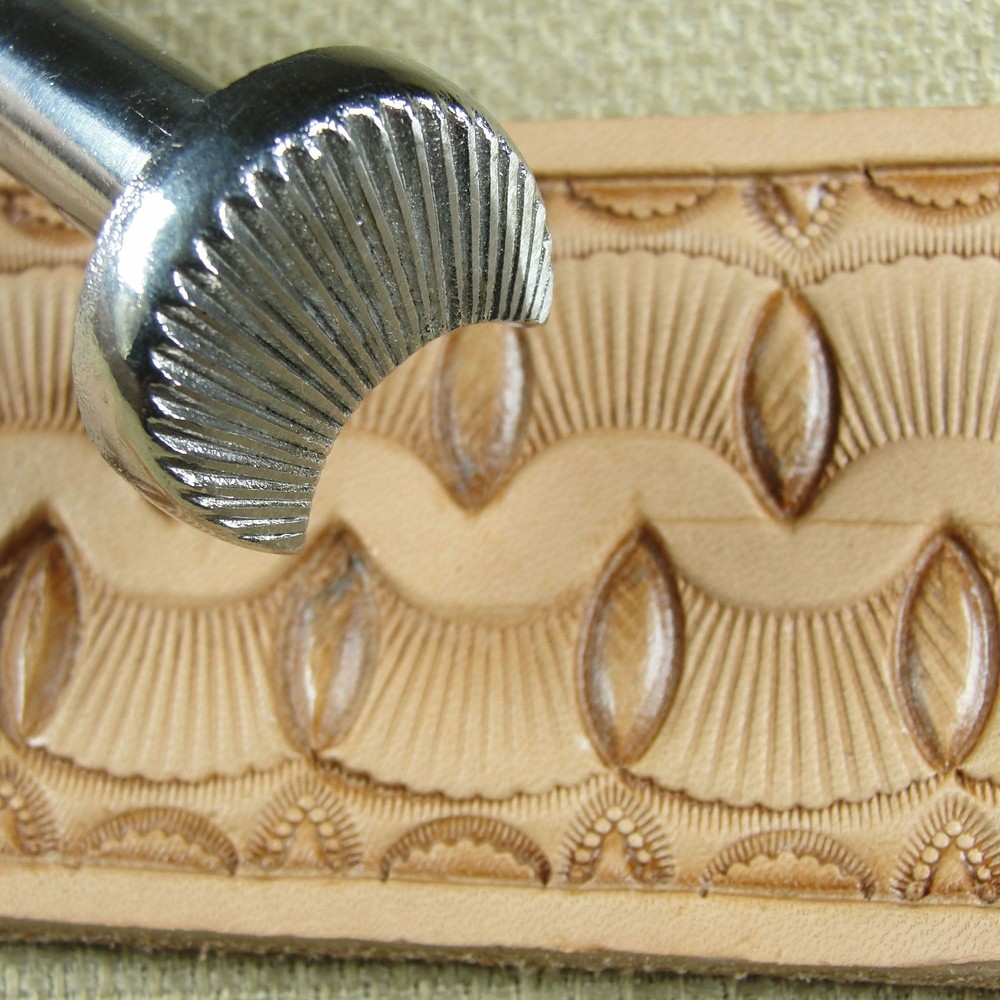 Leather Stamping Tool - #6455 Large Camouflage Stamp