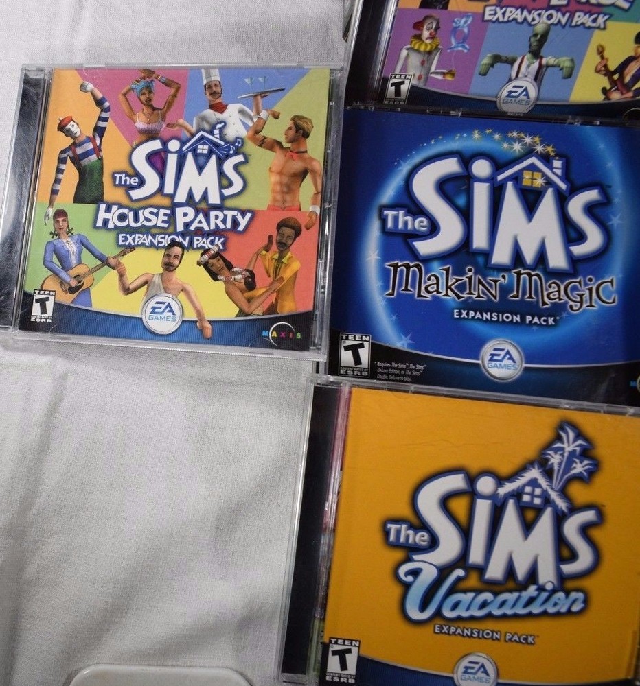 The Sims Expansion Pack Bundle 5 Packs E-2