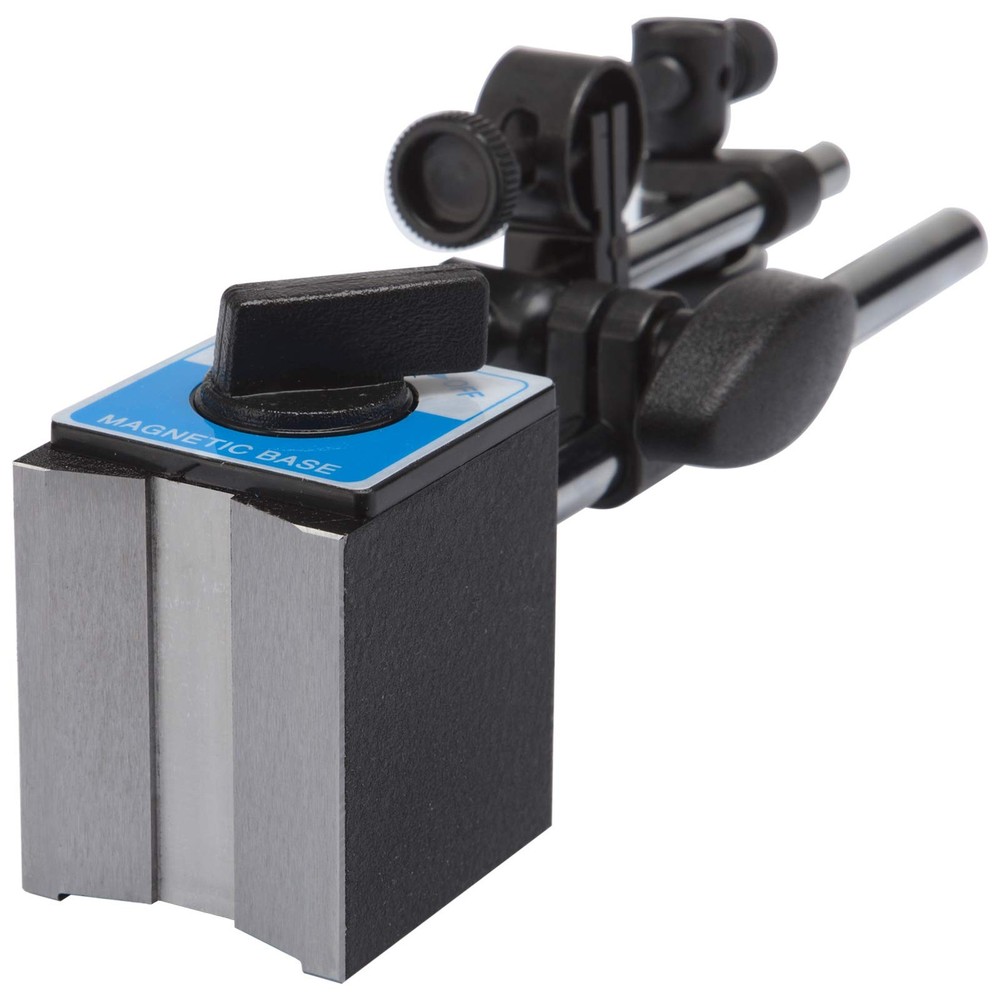 NACHEE Dial Indicator with Magnetic Base Holder Differential Backlash Silver