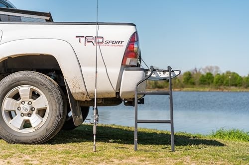 5-100 Tailgate Ladder 14.2" x 44" Black