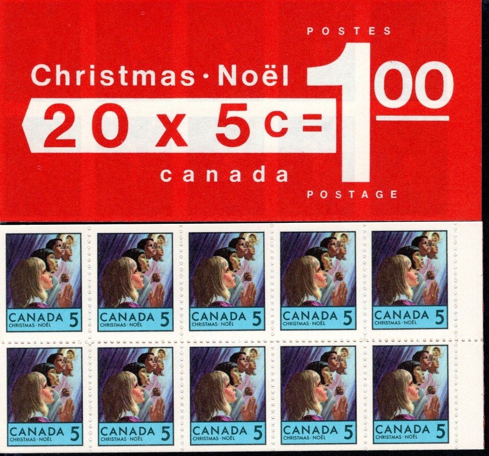 CANADA BOOKLET 72c and 73d