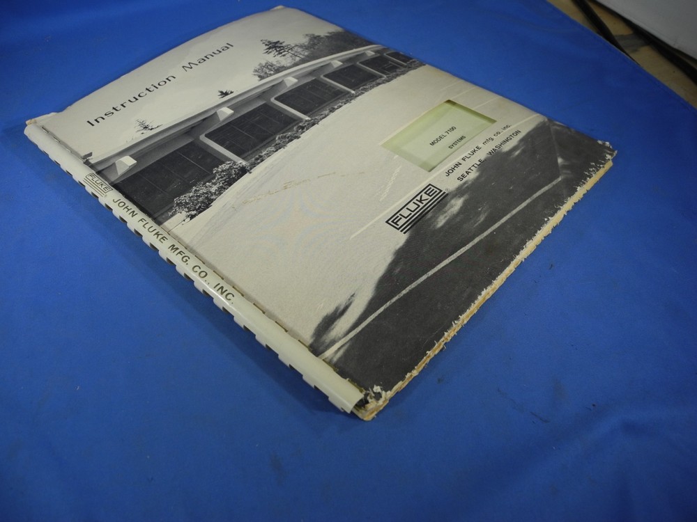 Fluke Model 7100 Systems Instruction Manual (Free Shipping!)