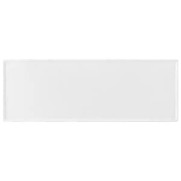 TableCraft CW2107W Rectangular Full Size Cooling Serving Tray - White