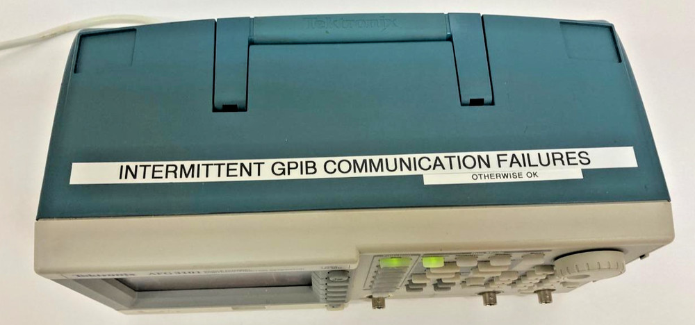 Tektronix AFG3101 Single Channel Arbitrary Function Generator (10424)