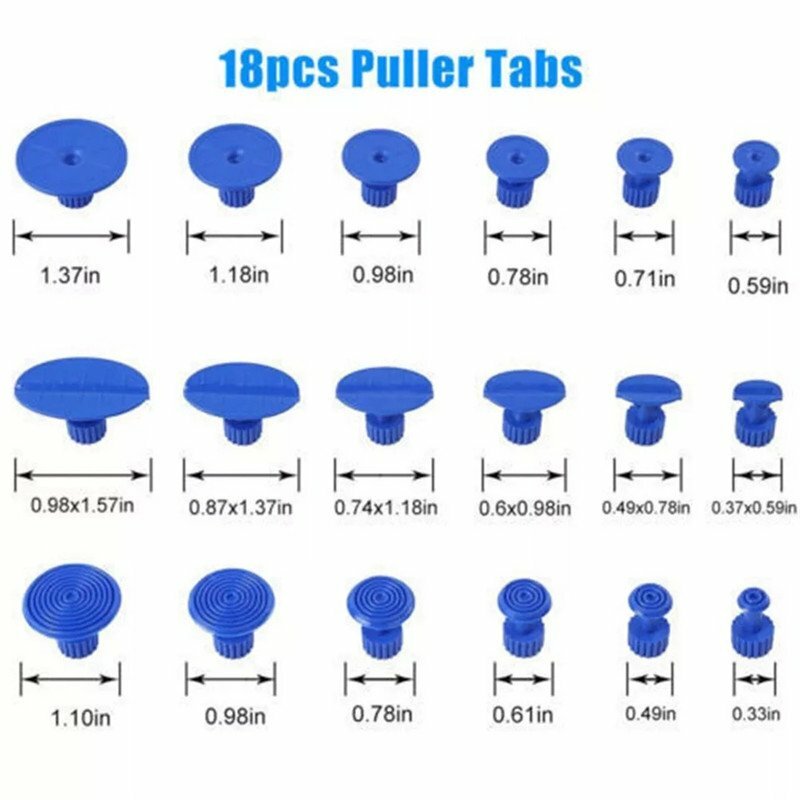 Dent Puller Extractor Remove Dents Repair Kit Auto Pullers Car Body Suction Cup
