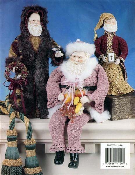 NEW OLD WORLD SANTAS 5 WONDERFUL THREAD DESIGNS