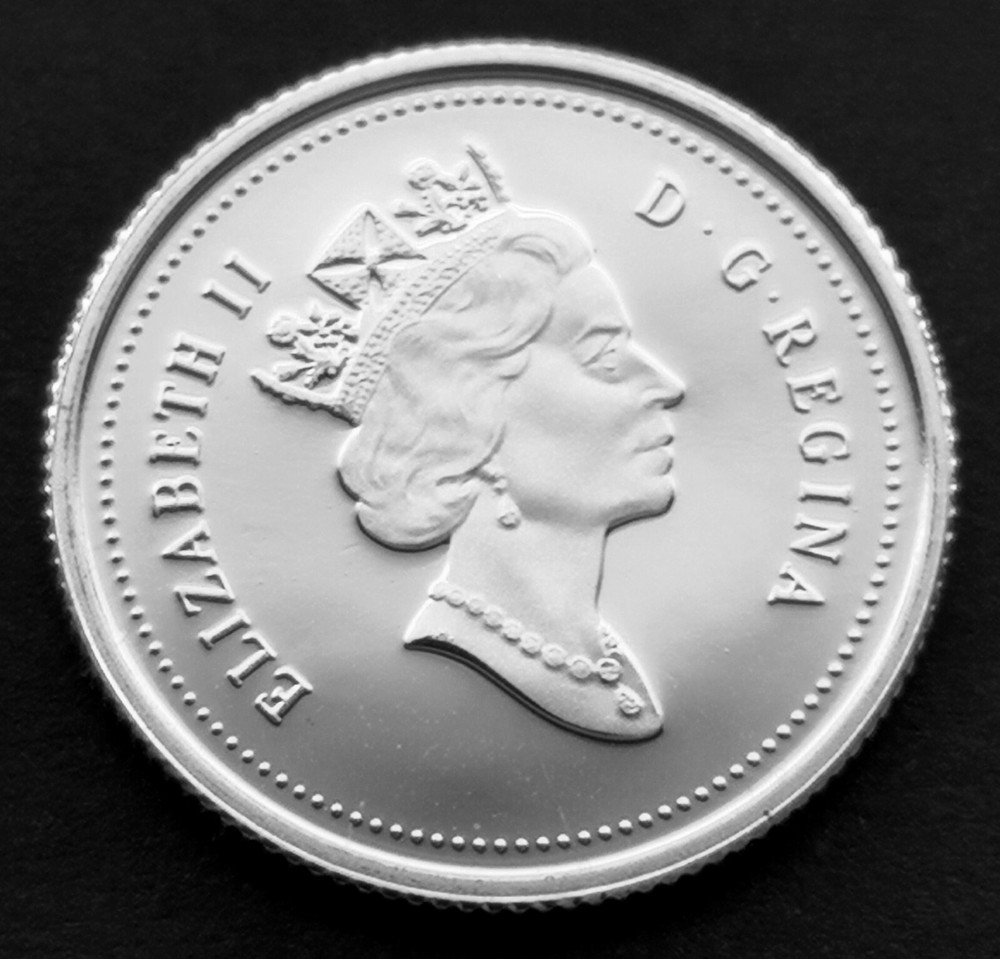 *** CANADA 5 CENTS 1908 - 1998 *** PROOF ULTRA HEAVY CAMEO ***