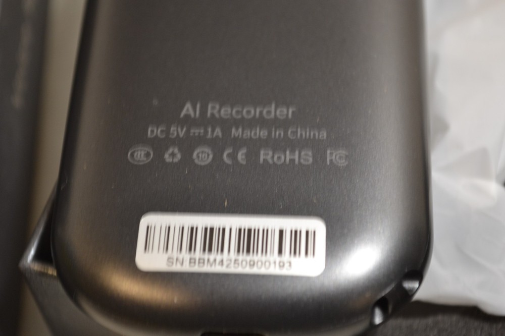 Shenzhen AI Voice Recorder