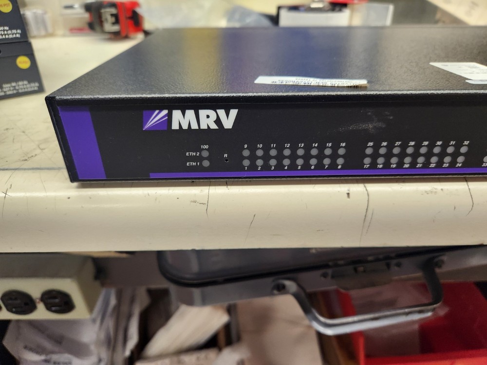 MRV LX-4048T-102AC 48-Port Rackmount Secure Console Server w/ Dual AC Power