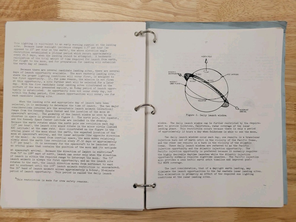1970 Apollo 13 Lunar Trajectory Notes NASA Internal Note Flight Director