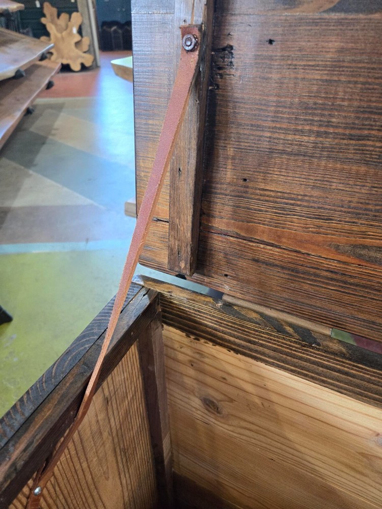 Handmade Wooden Blanket Chest
