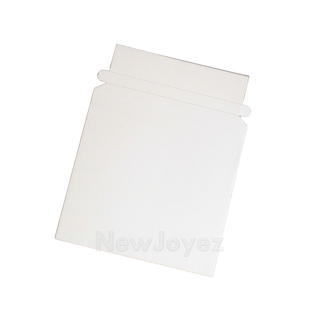 100 Rigid 6 3/8x6 CD DVD Disc Mailer Envelope Stay Flat
