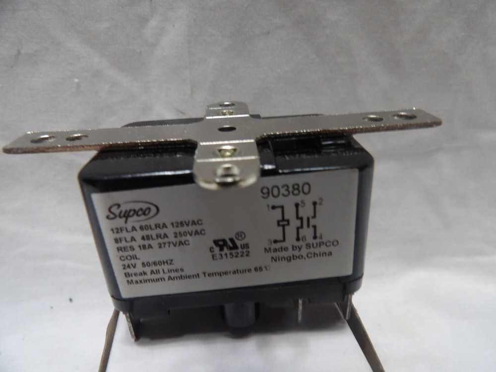 Supco General Purpose Fan Relay 90380