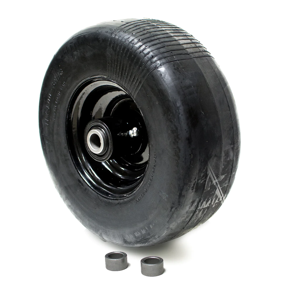 (2) Front Solid Puncture Proof Tire Assembly 11x4x5 for Wright Stander 72460026