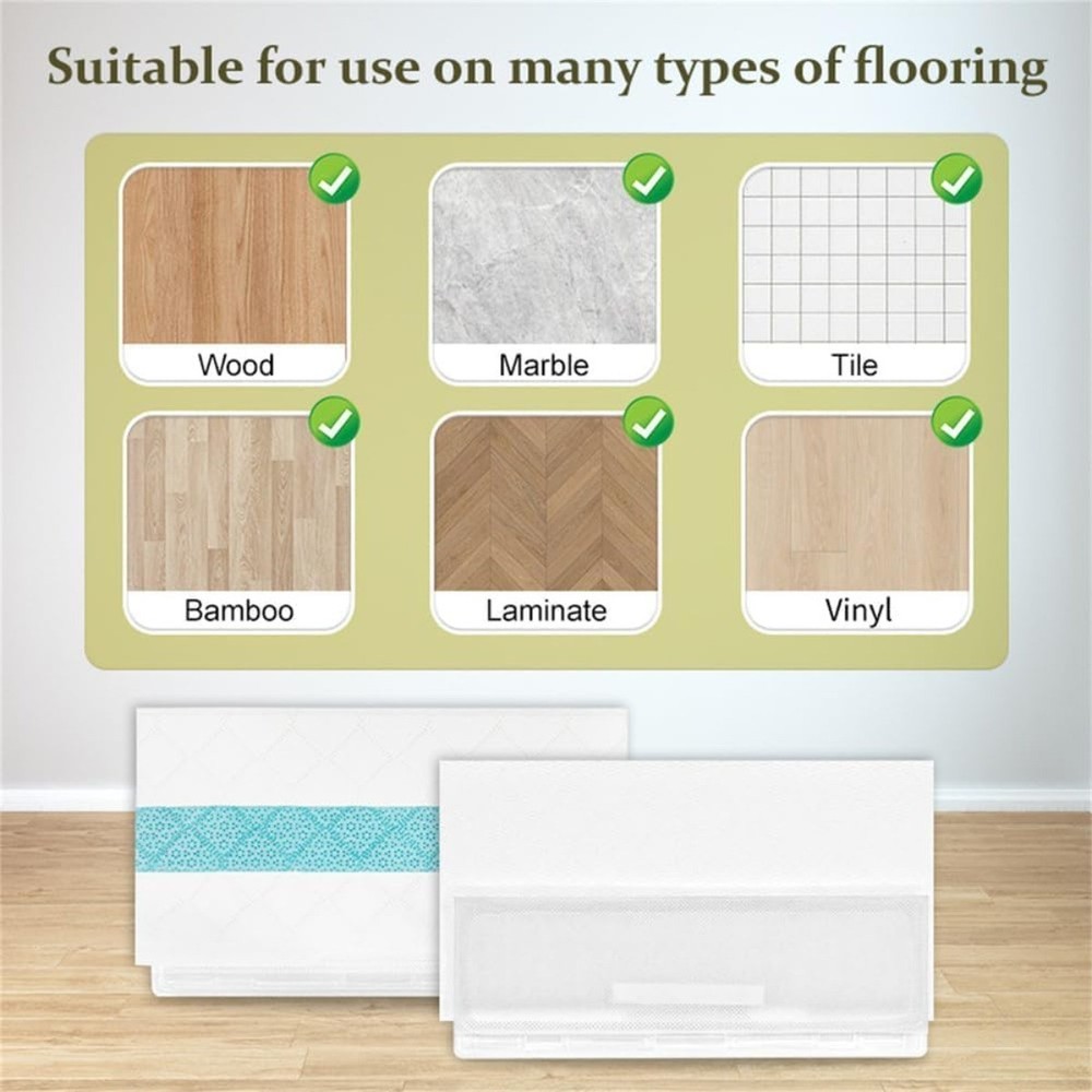 20PCS Vacmop Replacement Pads Hard Floor Vacuum Cleaner And Mop Pad Replacement
