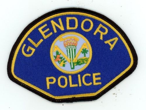 CALIFORNIA CA GLENDORA POLICE NICE SHOULDER PATCH SHERIFF