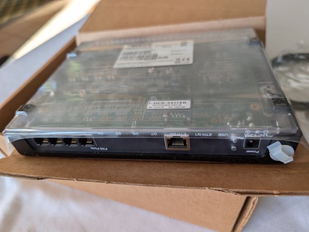 Patton SmartNode 4141 VoIP FXS Gateway SN4141/4JS4V/EUI- NEW!!