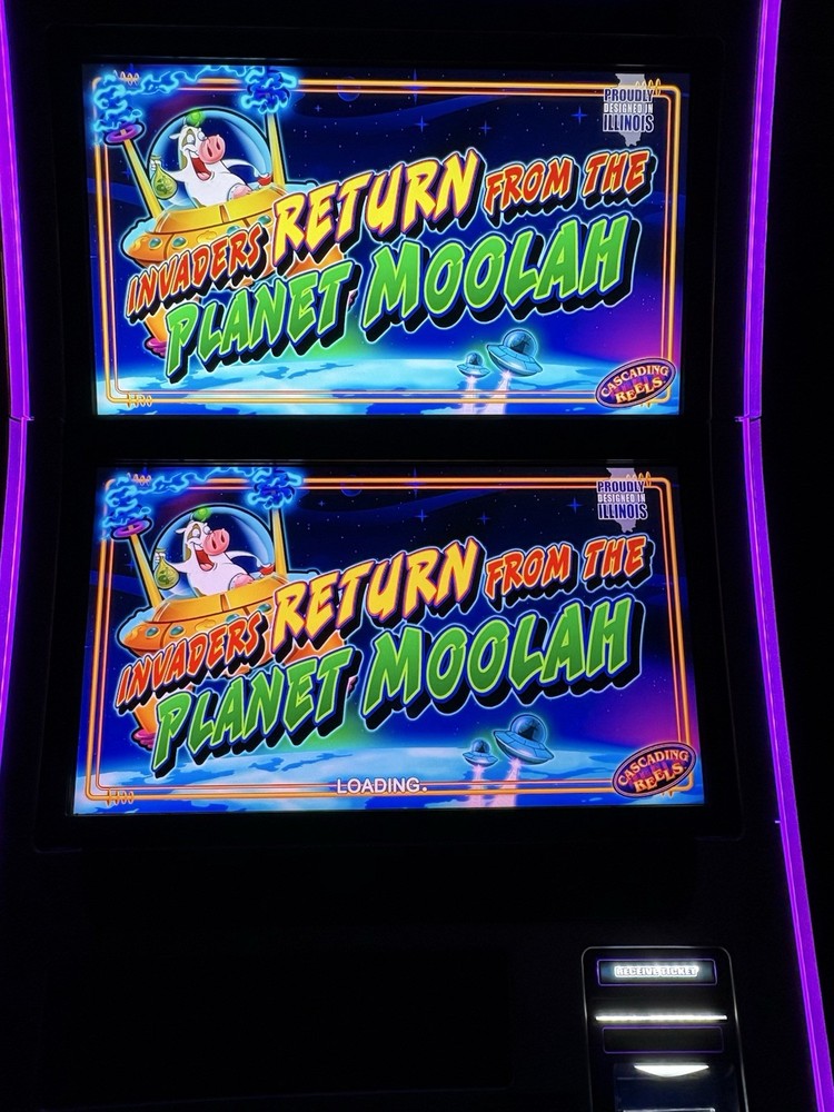 WMS BB3 INVADERS RETURN PLANET MOOLAH MULTIPLE GAME SLOT MACHINE SOFTWARE TESTED