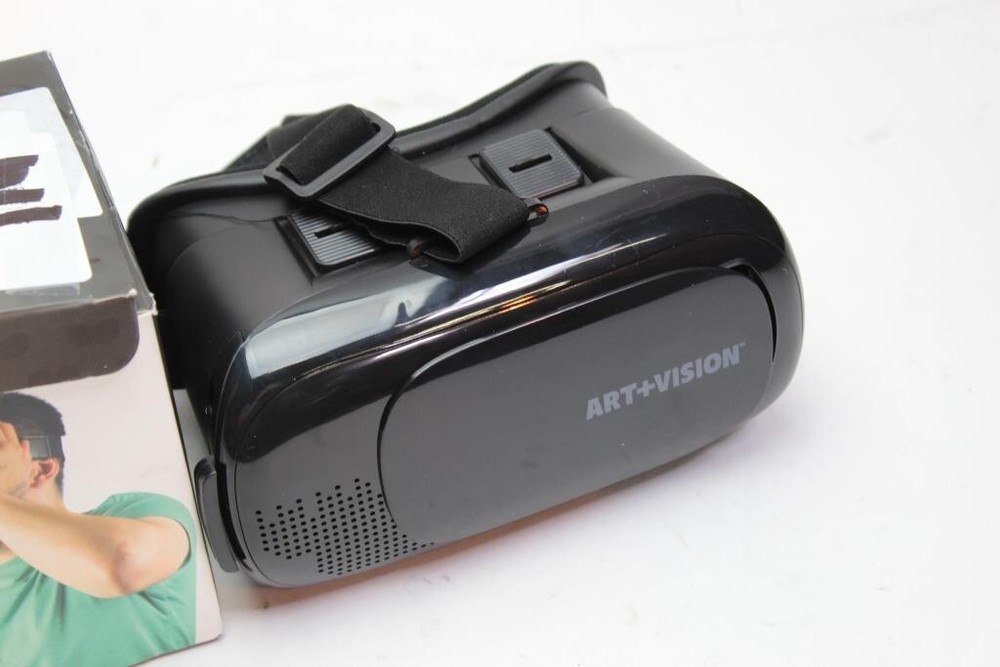 art+vision black VR headset HD audio