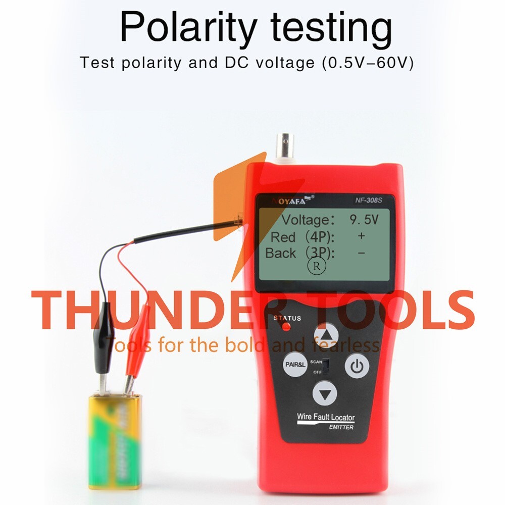 Thunder Tools NOYAFA Multi-functional LCD Network Cable Tester High
