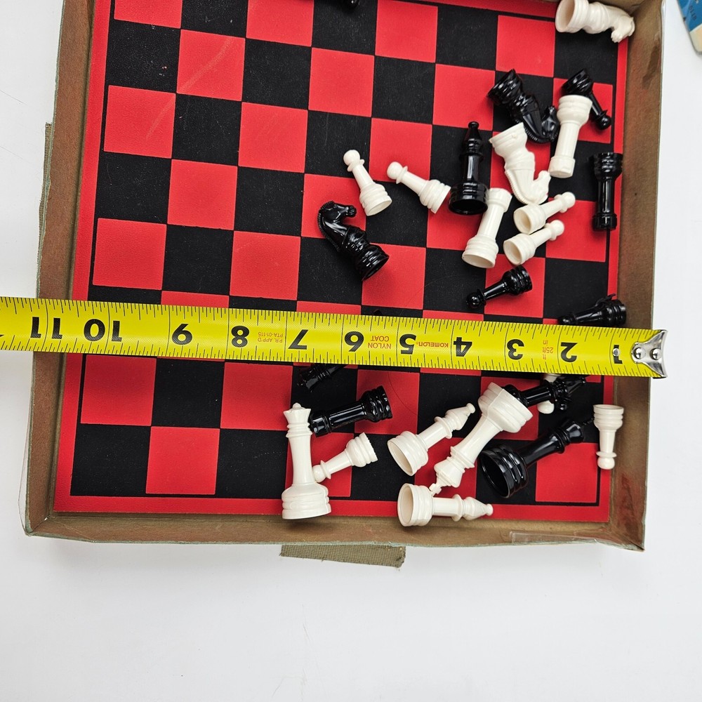 Vintage Hasbro Chess Set 1970